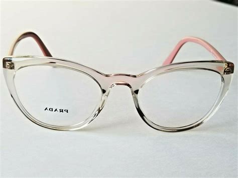 prada ladies spectacles|Prada clear prescription glasses.